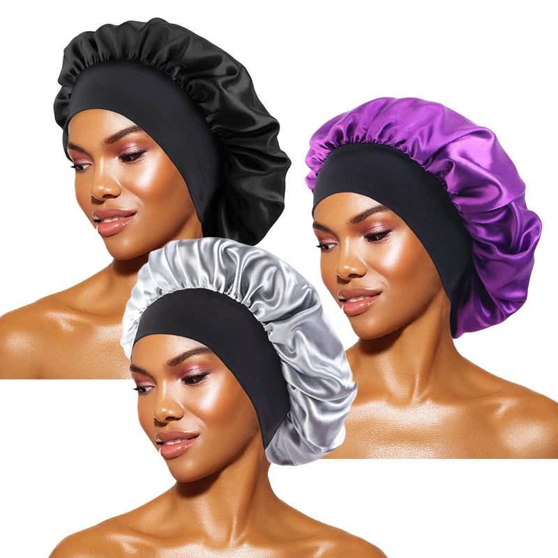 Satin Bonnets Hair Bonnet