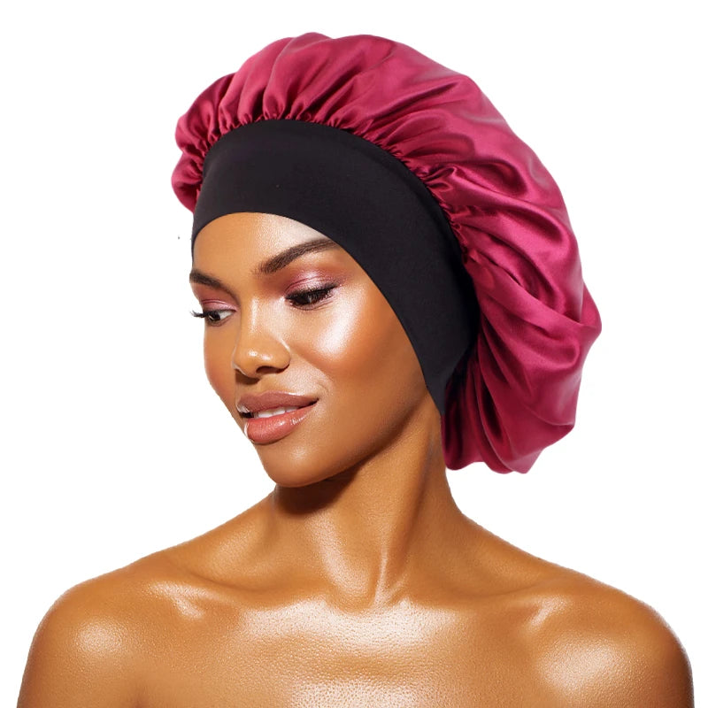 Satin Bonnets Hair Bonnet