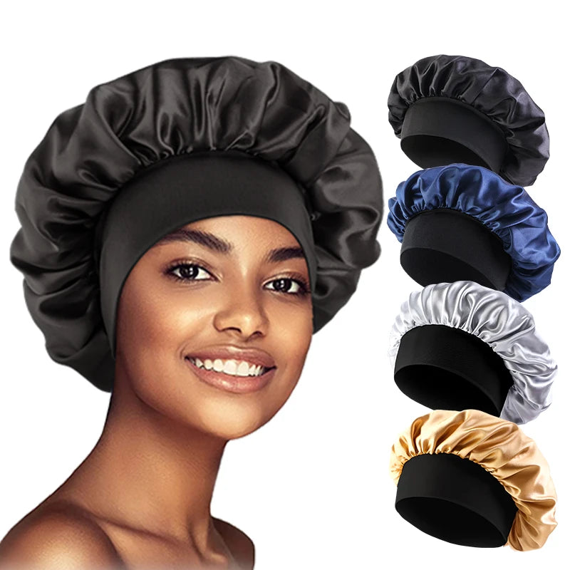 Satin Bonnets Hair Bonnet