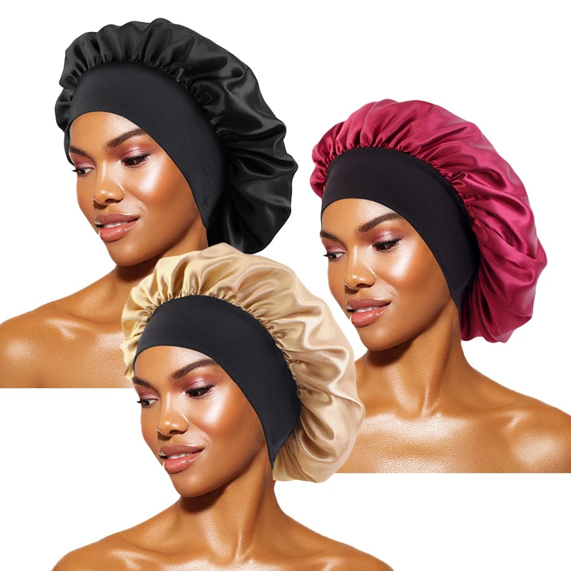 Satin Bonnets Hair Bonnet