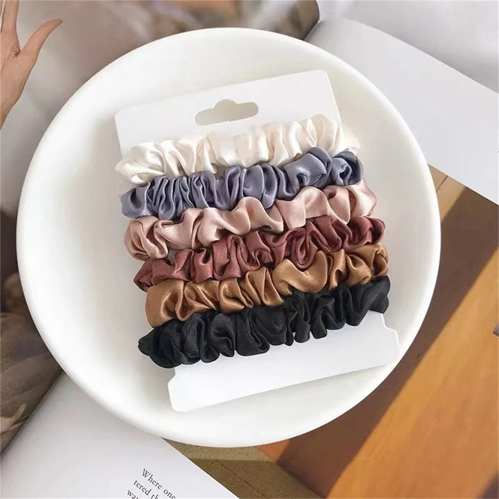 Satin Scrunchie Set