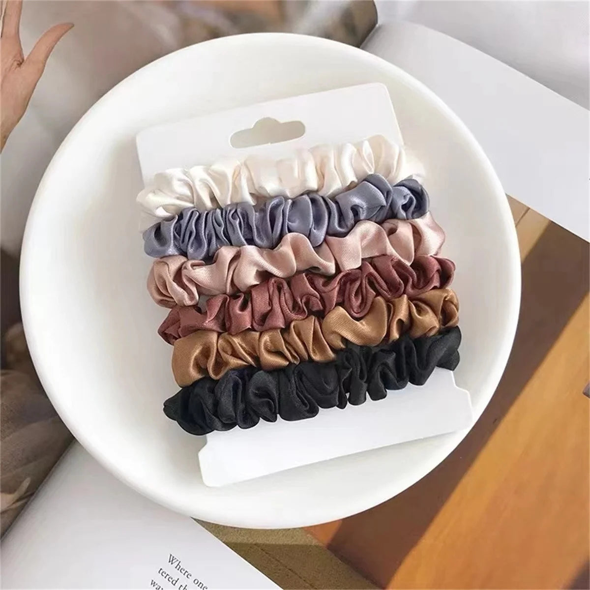Satin Scrunchie Set