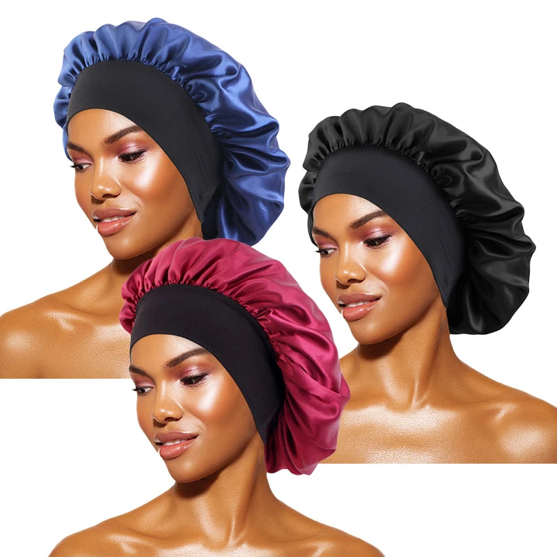 Satin Bonnets Hair Bonnet